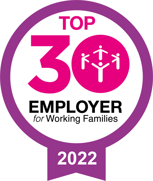 Top 30 employer for working families 2022