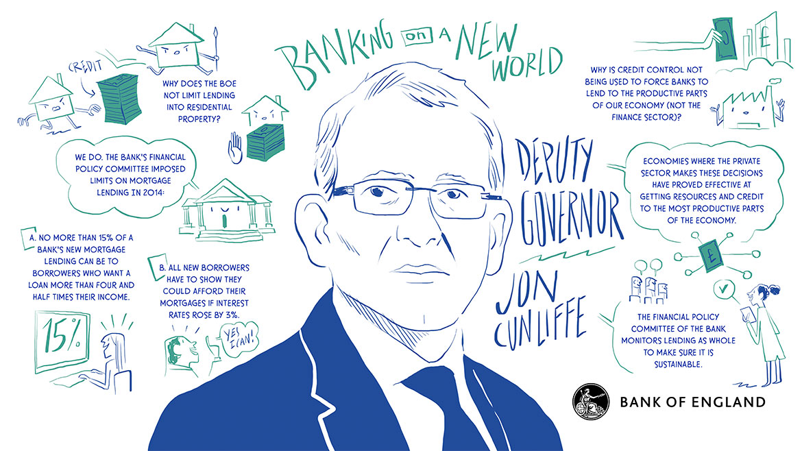 Visual scribe - Banking on a new world with Deputy Governor Jon Cunliffe