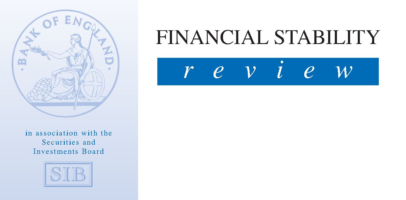 Financial Stability Review - Issue One, Autumn 1996