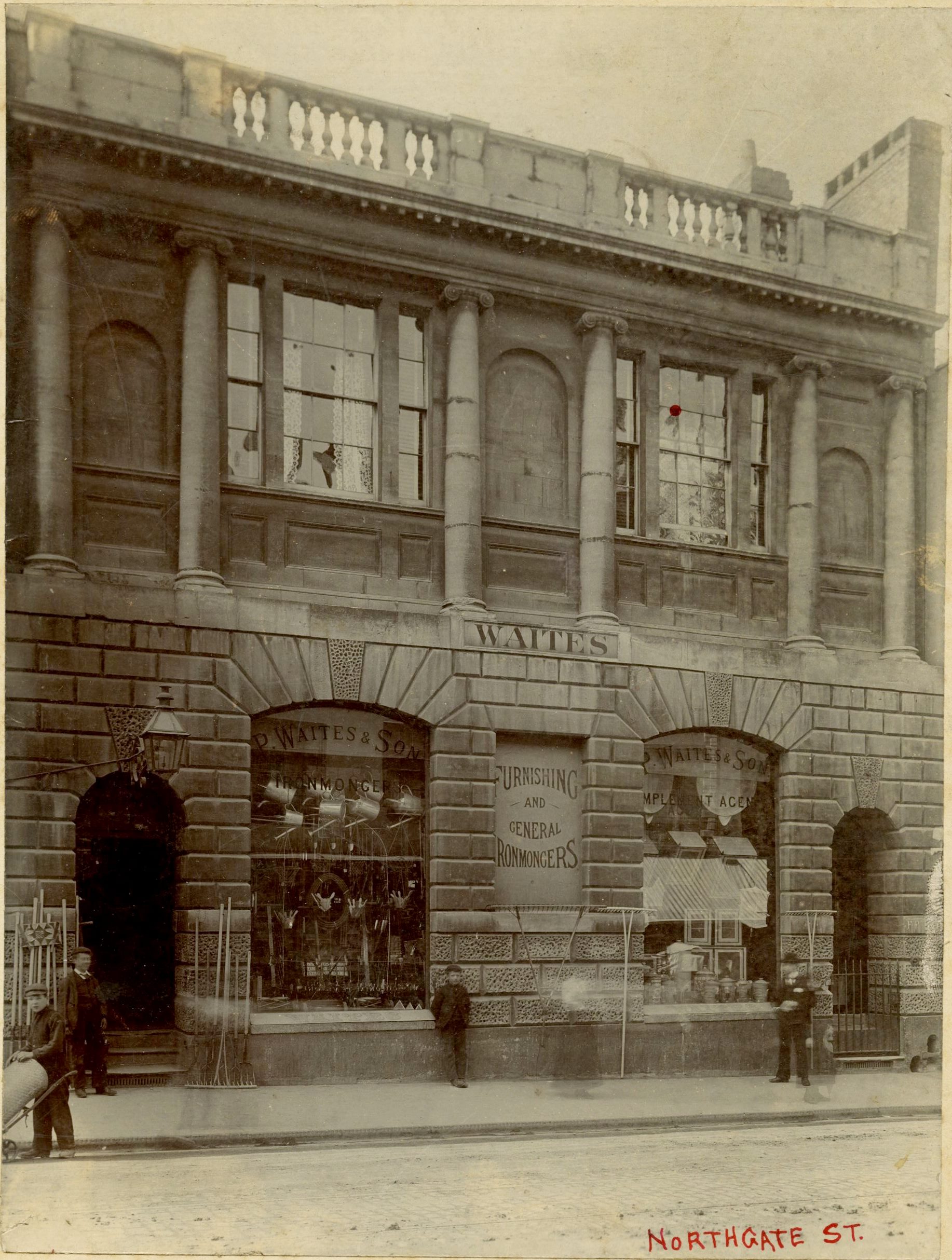 Bank of England old Gloucester Branch, c. 1900 (Archive reference: 15A13/12/4/1)